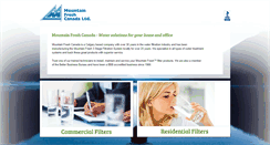 Desktop Screenshot of mountainfresh.ca